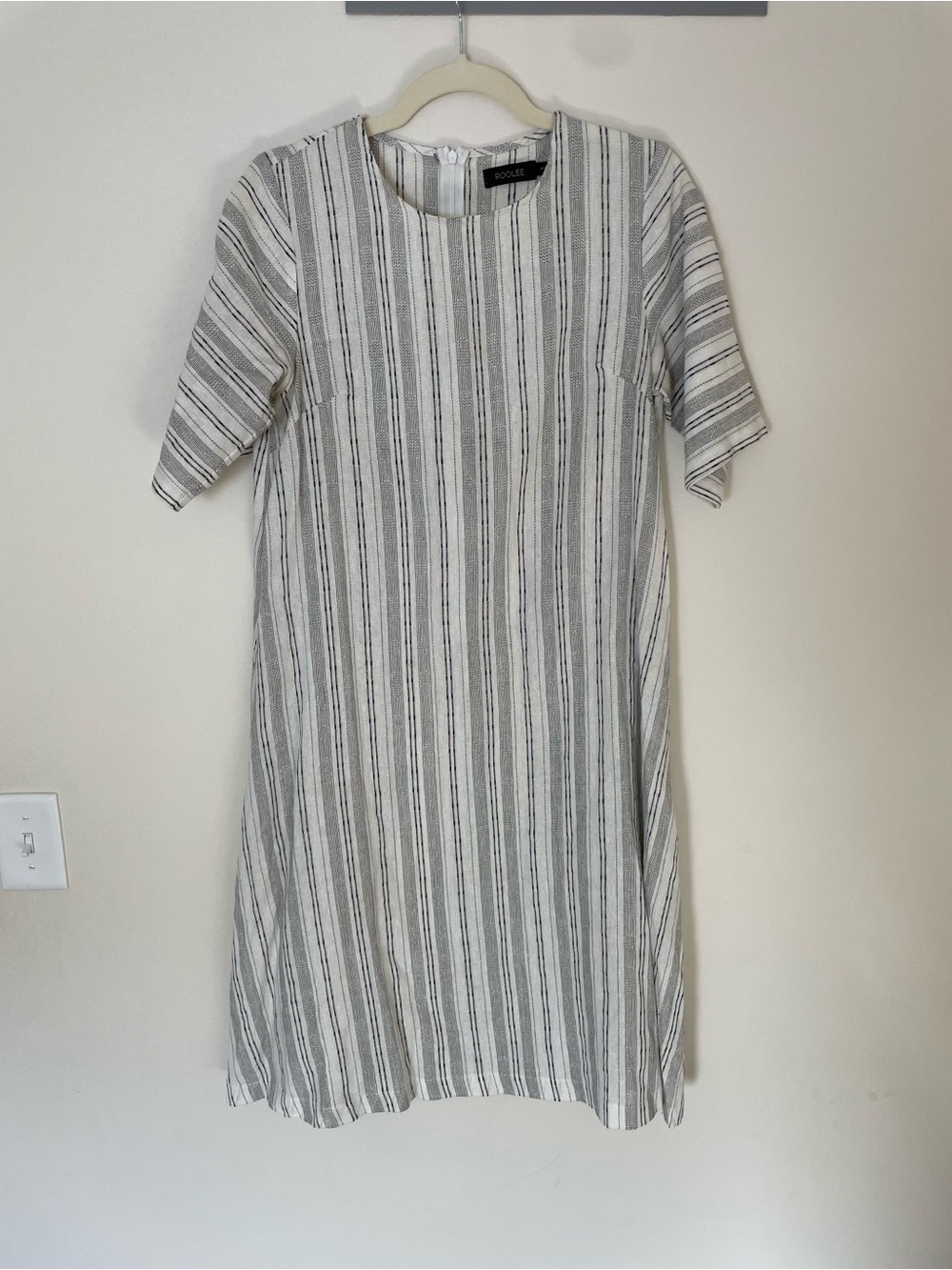 Roolee Striped Short-Sleeve dress